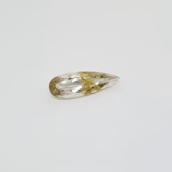 12,34 ct Quartzo Rutilado Gota 29,7x10 mm