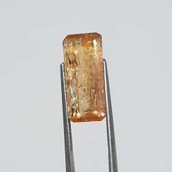 9,54 ct Topázio Imperial Lapidado Baguete 19,3x8,7 mm