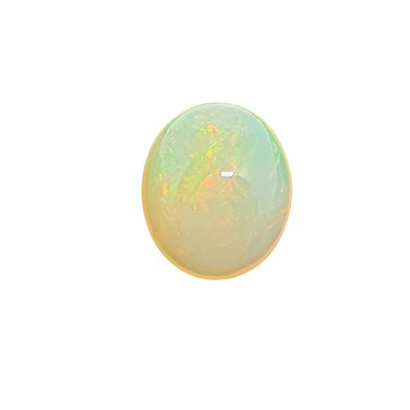 4,43 Cts Opala Furta Cor Oval 12,8x11 mm Cabochão