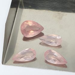 20,50 ct Lote Quartzo Rosa extra Formato Gota