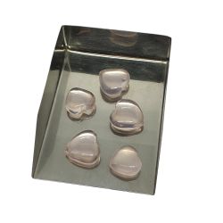 Pedra Quartzo Rosa Coração