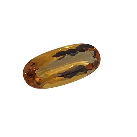 26,86 ct Pedra Citrino Lapidado Oval 31x13,9 mm