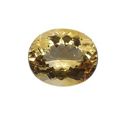 34,80 ct Pedra Citrino Lapidado Oval 24x20 mm