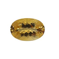 36,40 ct Pedra Citrino Lapidado Oval 27,5x18 mm