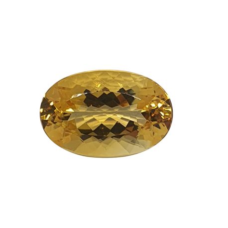 36,40 ct Pedra Citrino Lapidado Oval 27,5x18 mm