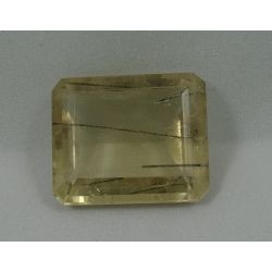 75,5 Cts Citrino c/ Grafite Retangular 29,8x24,6 mm-cod.0120