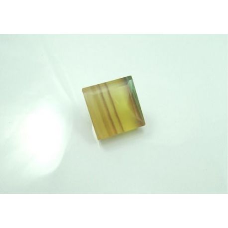 69,60 Cts Fluorita Multicolorida Retangular 23x22 Mm Cod2040