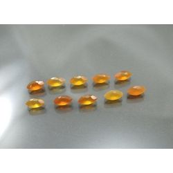 Cornalina Laranja Lapidada Navete 6x3 Mm Kit 10 Peças